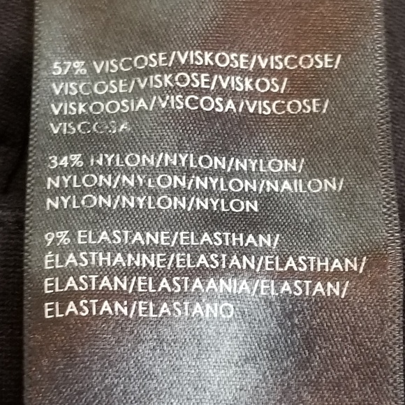 Liverpool Women's Black Pull On Stretch Skinny‎ Ankle Pants Size 12 - Picture 14 of 14